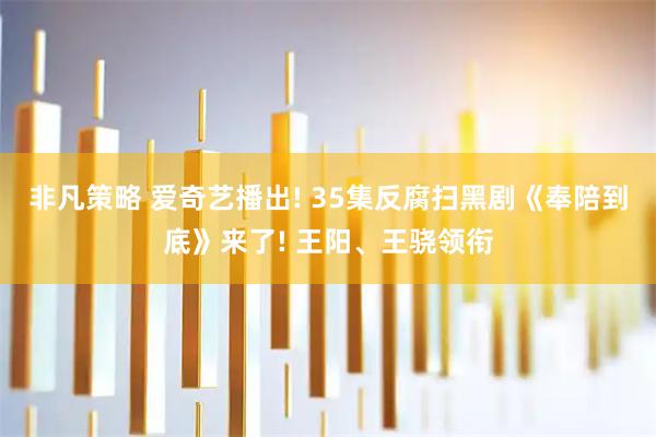 非凡策略 爱奇艺播出! 35集反腐扫黑剧《奉陪到底》来了! 王阳、王骁领衔